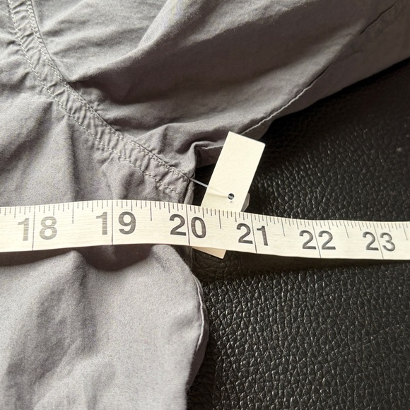 BUCK MASON Skyline Poplin Cotton Button Down Shirt Dark Grey Sz S NEW - Picture 13 of 15